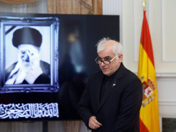 El embajador iraní en España, Reza Zabib.