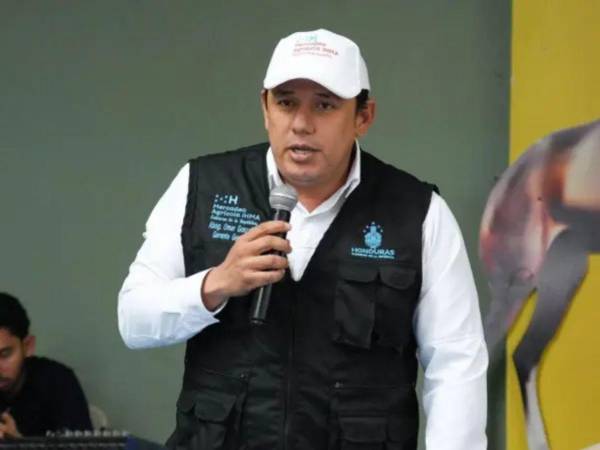 Omar González, exdirector del Instituto Hondureño de Mercadeo Agrícola (IHMA).