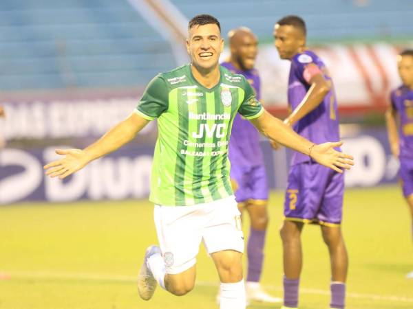 Nicolás Messiniti llegó a seis goles en esta temporada con el Marathón.