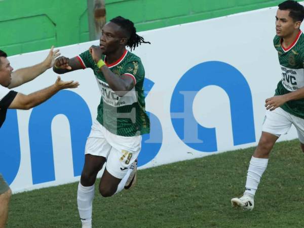 Román Rubilio Castillo llegó a su quinto gol con la camisa del Marathón en este torneo Apertura.