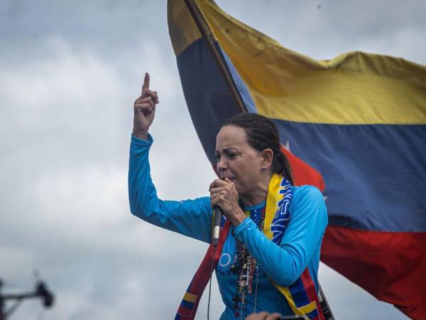 Machado sostuvo que el mayor homenaje a Alfred Nobel será también conquistar la libertad de Venezuela y así lograr la paz.