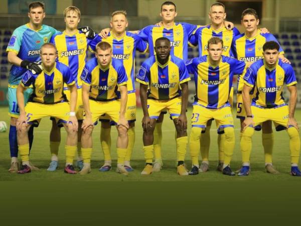 Erick Yio Puerto jugó nuevamente de titular con el BATE Borisov por la Conference League.
