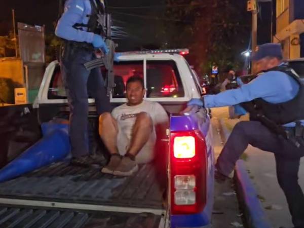 Elementos de la Policía Nacional de Honduras lograron capturar al responsable del homicidio.