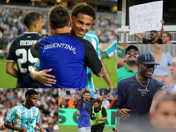 Te presentamos las mejores imágenes que no se vieron en TV del amistoso entre Honduras y Argentina. ¿Messi le dio su camisa a algún catracho? El gesto de Rodrigo de Paul con seleccionado y exleyenda de la Bicolor en el estadio.