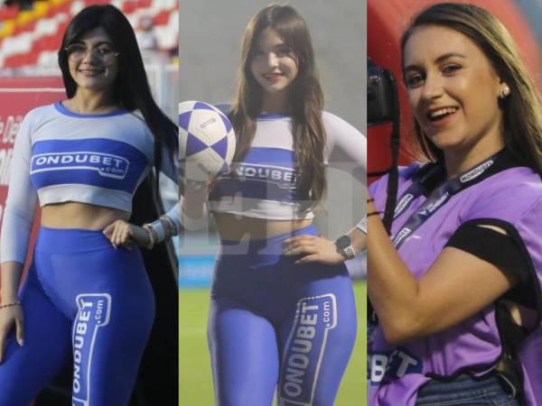 En el estadio Nacional de Tegucigalpa se pudo ver mucha belleza para el partido de Olimpia ante los Lobos de la UPNFM por la jornada 2 del torneo Apertura.