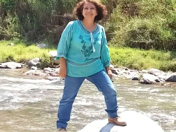 Imagen de la presidenta municipal de San Mateo Piñas en vida.