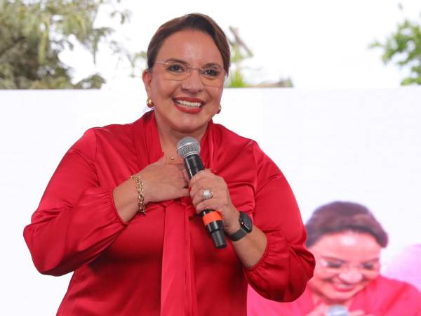 La presidenta de Honduras, Xiomara Castro, en una foto de archivo.