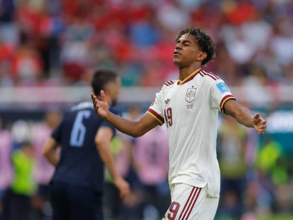 Lamine Yamal se encuentra brillando con la selección de España en United 2026.