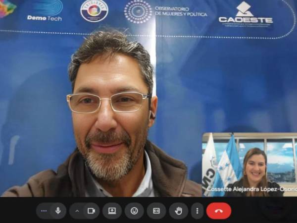 Leandro Querido, director de Transparencia Electoral en Latinoamérica.