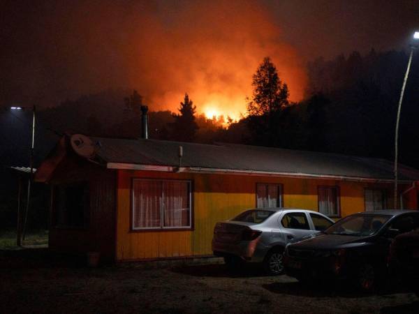 Chile declaró estado de catástrofe, luego de que un voraz incendio forestal arrasó en la comuna de Chaimávida, en Concepción a unos 491 km aproximadamente de Santiago (Chile).