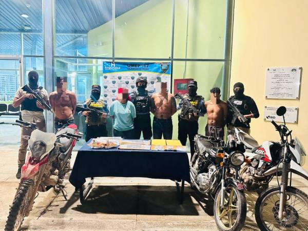 Los cuatro detenidos serían miembros activos de la pandilla 18.