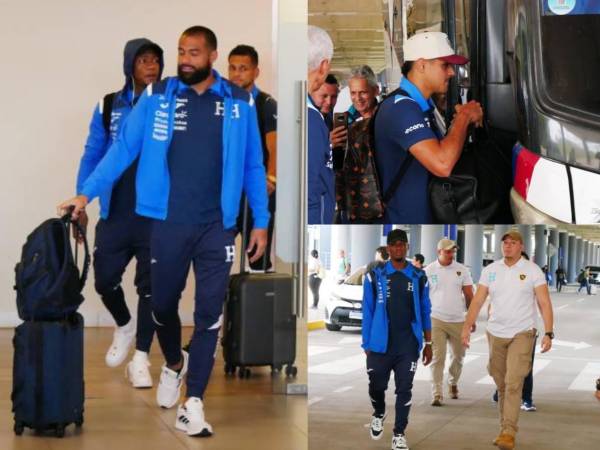 Los jugadores de la Selección de Honduras llegaron este día al Aeropuerto Palmerola tras empatar 0-0 ante Haití por la Eliminatoria Mundialista de Concacaf. Así fueron recibidos.