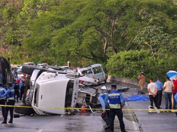 El incidente se registró en el kilómetro 50 de la carretera al norte del país.