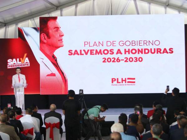 Nasralla presentó su plan de gobierno este lunes 3 de noviembre.