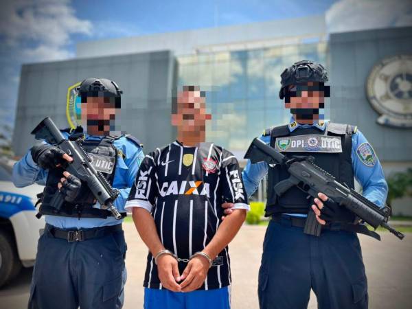 Dickson Javier Andino fue remitido de forma inmediata al juzgado que solicitó su captura, en Comayagua.
