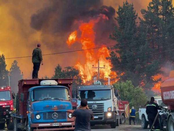 El incendio forestal inició el 23 de diciembre.