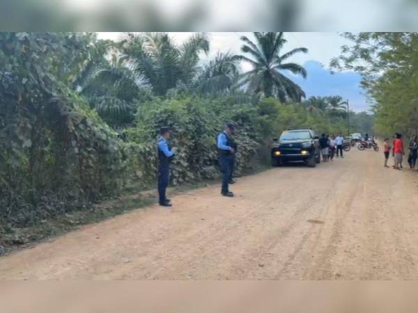 El cuerpo de la menor estaba dentro de una bolsa negra en medio de la finca de palma africana.
