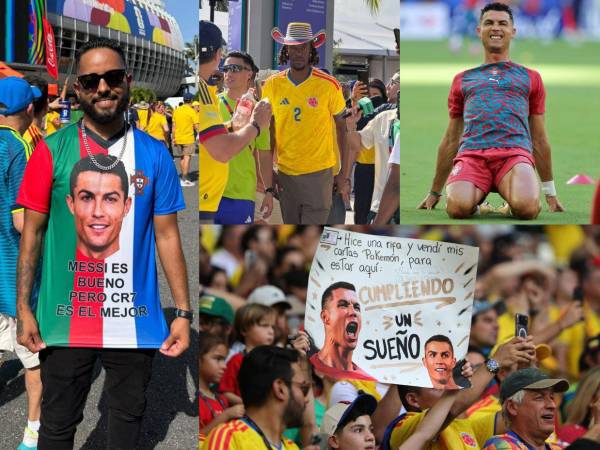 El color antes y durante el Portugal vs Colombia en Miami fue impresionante. Un hondureño sorprendió al viajar desde Tegucigalpa y confesó el dineral que pagó para ver el juego; presencia del FBI y hasta una estrella de la NBA.