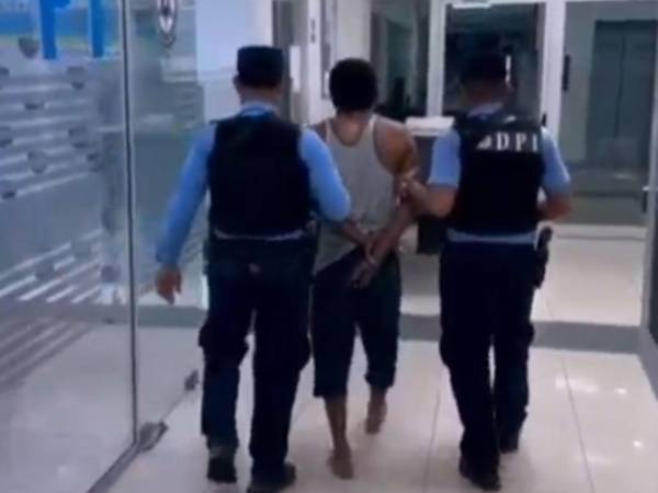 Agentes de la Policía Nacional realizaron la captura del sospechoso y mantienen abierta la investigación del crimen ocurrido en El Progreso, Yoro.