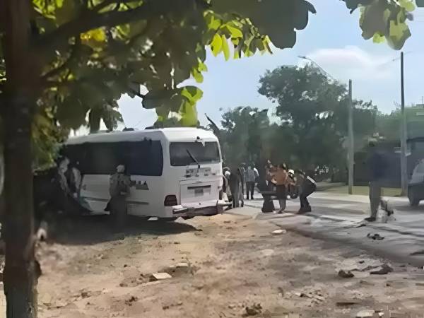 Un muerto y varios heridos dejó un fatal choque en el municipio de Guaimaca, Francisco Morazán.