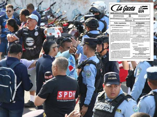 A continuación le explicamos los puntos más importantes que establece la ley contra la violencia en los estadios e instalaciones deportivas aprobada por el Congreso Nacional en 2015.