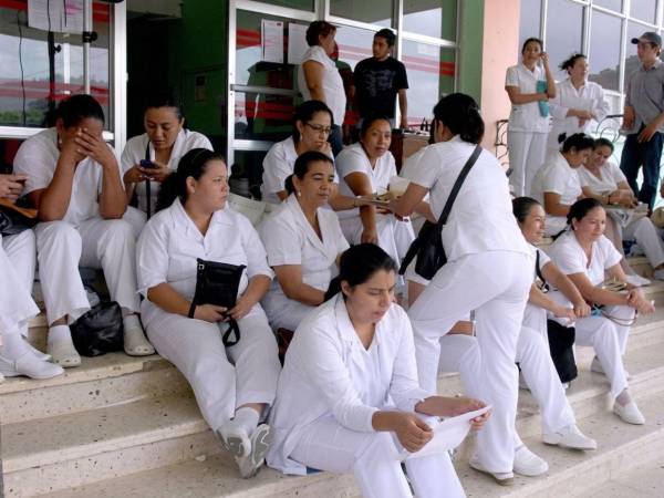 Las asambleas se llevan a cabo a nivel nacional, afirmaron las enfermeras.