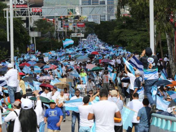 Caminata de las iglesias en Honduras 2025 EN VIVO: paz, democracia y oración