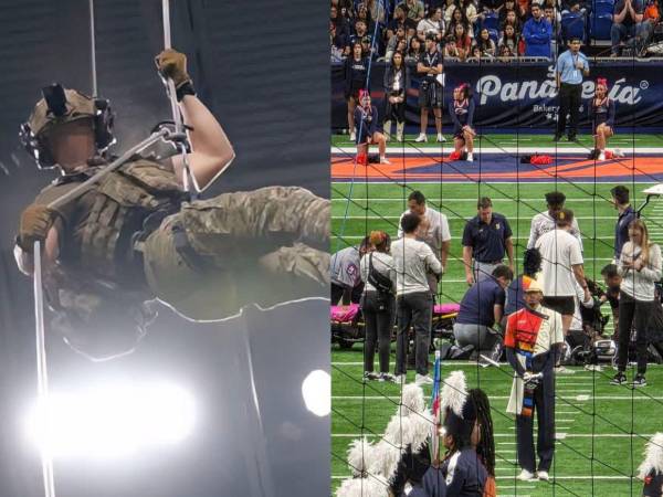 Un aviador estadounidense perdió la vida trágicamente la noche del sábado 17 de octubre mientras realizaba una exhibición de rapel, un descenso de rutina para una noche de homenaje previo al partido de fútbol americano entre la Universidad de Texas de San Antonio (UTSA) y la Navy en el estadio de Alamodome, en Texas. ¿Cómo ocurrió la tragedia? A continuación, los detalles.