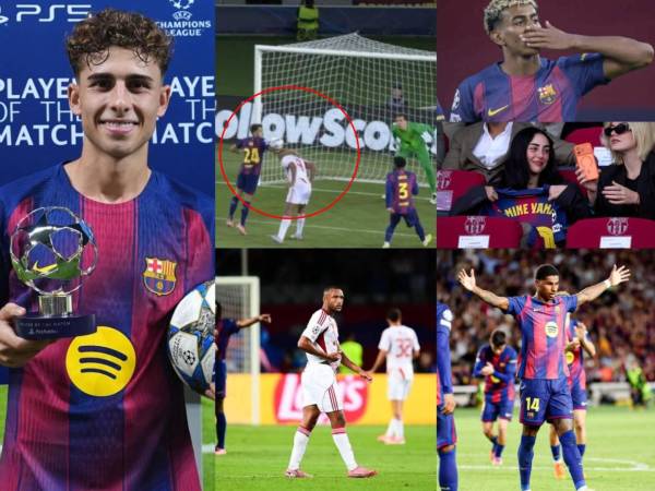 Barcelona goleó al Olympiacos en la tercera jornada de la Champions League 2025. Te mostramos las mejores postales que dejó el partido.