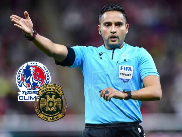 Said Martínez será el árbitro principal del encuentro.