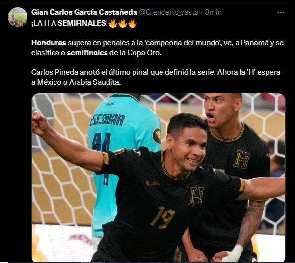 Así reaccionan los medios y periodistas tras que Honduras eliminara a Panamá de Copa Oro