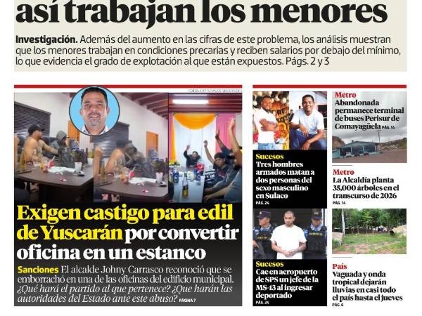 En condiciones precarias y salarios bajo el mínimo, así trabajan los menores