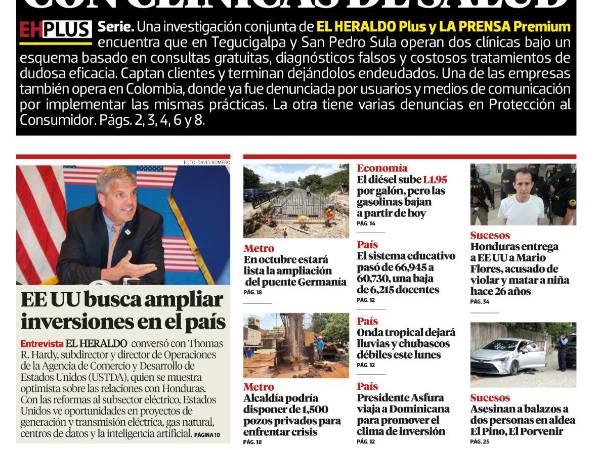 Ahora estafan con clínicas de salud