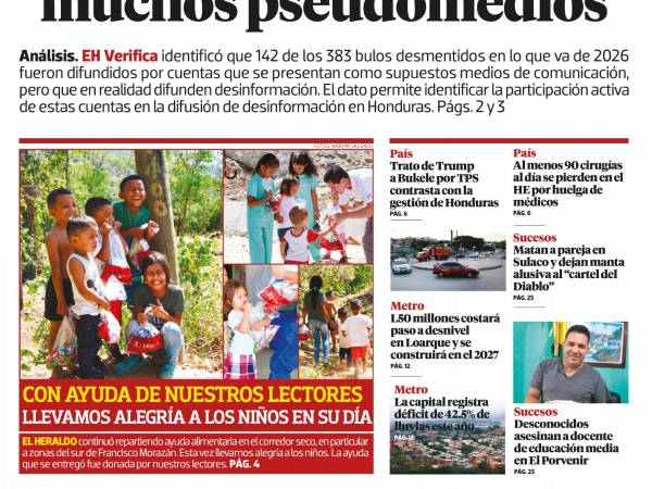 Casi cuatro de diez bulos desmentidos provienen de muchos pseudomedios