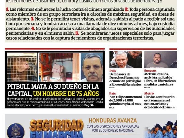 CN aprueba medidas radicales contra el crimen organizado