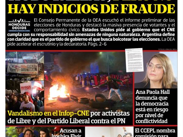Hubo fallas, pero no hay indicios de fraude