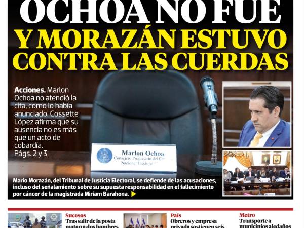 Ochoa no fue y Morazán estuvo contra las cuerdas