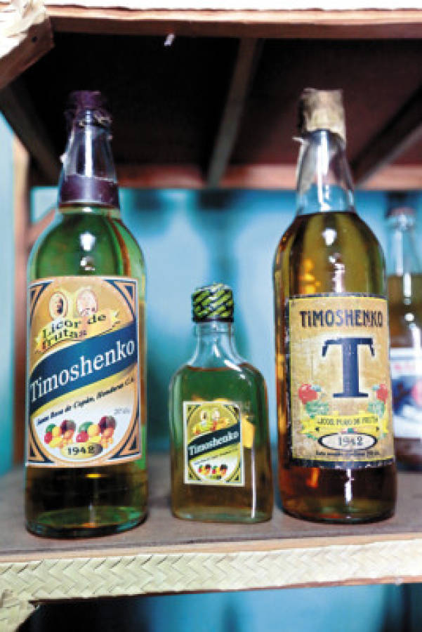 El Timoshenko, licor insigne de Santa Rosa de Copán