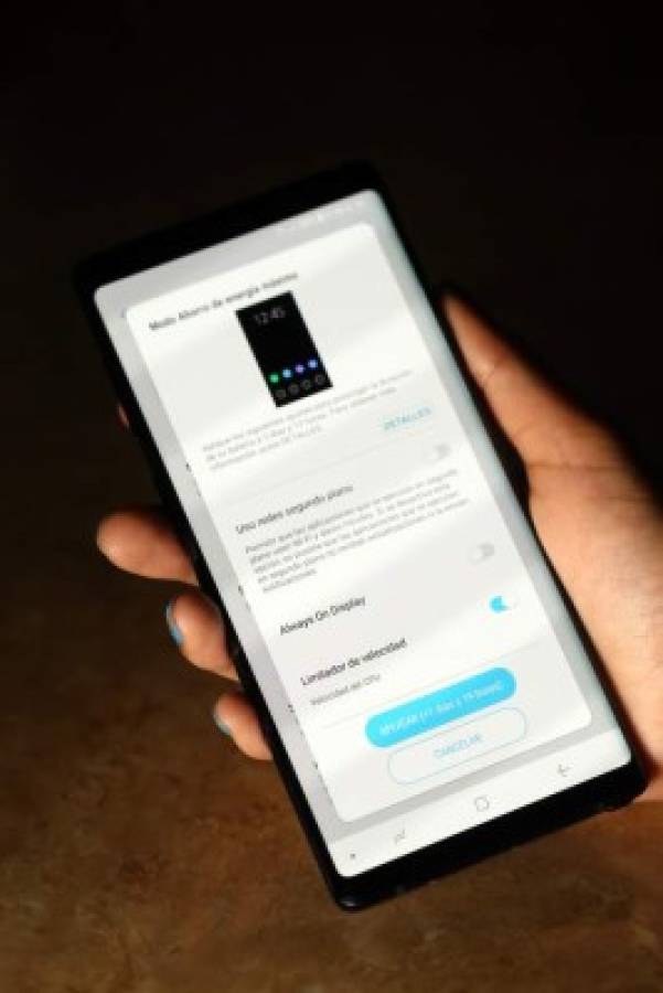 Samsung Note 9, abraza la autonomía