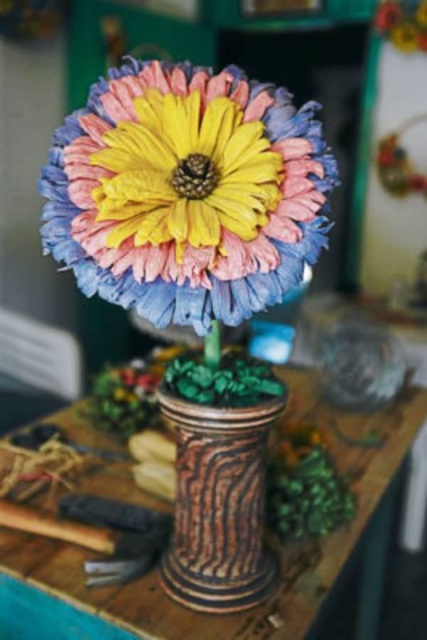 Hermosas creaciones que nacen en la milpa