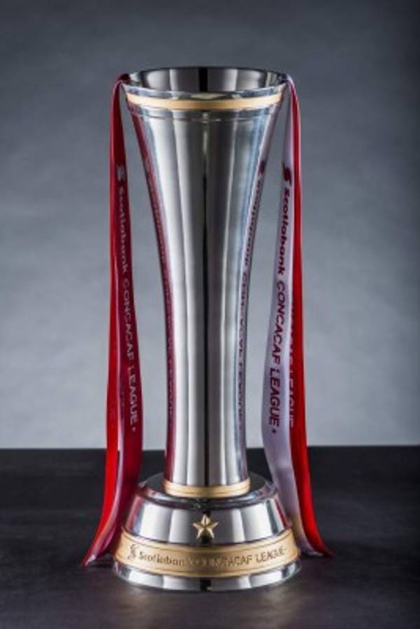 Así es el trofeo de la Liga Concacaf Scotiabank por el que pelea Olimpia