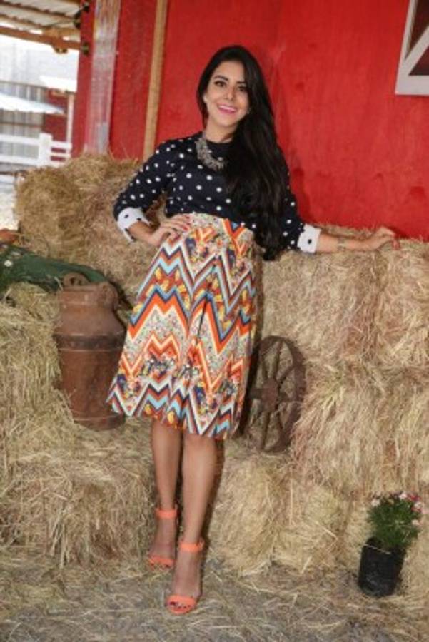 Faldas vaporosas con estampados íconos de europa