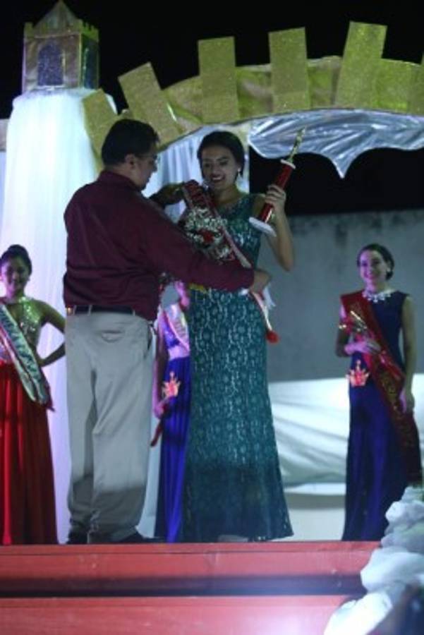 Cinthia López, la nueva Reina de la Feria Patronal de Nacaome