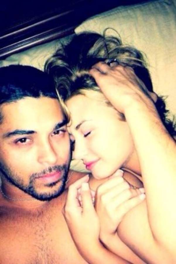 El selfie íntimo de Wilmer y Demi