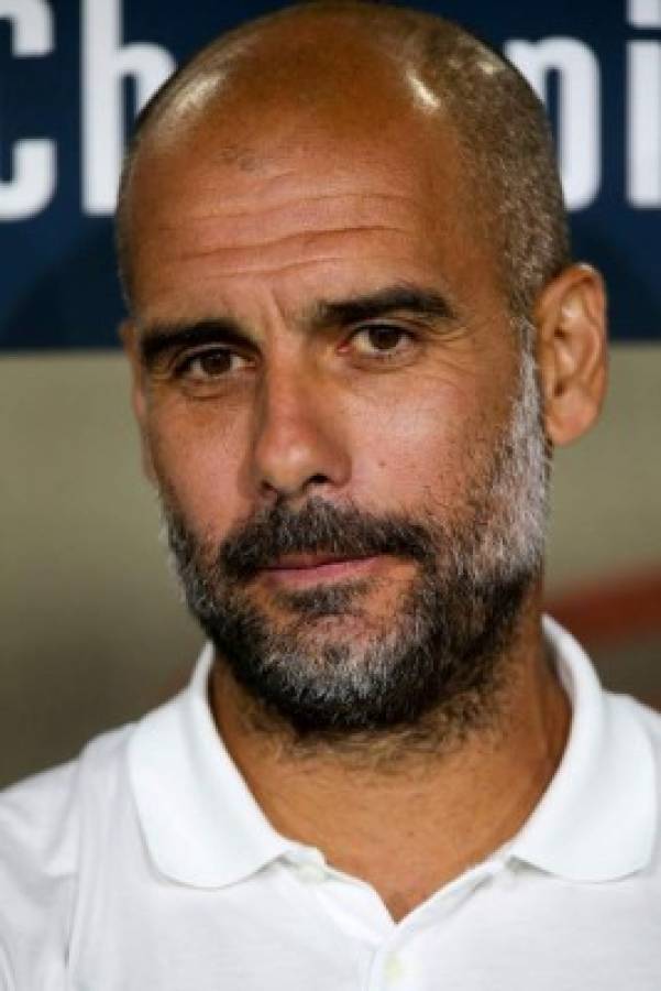Pep Guardiola, entrenador del Manchester City de la Premier League. (AFP)