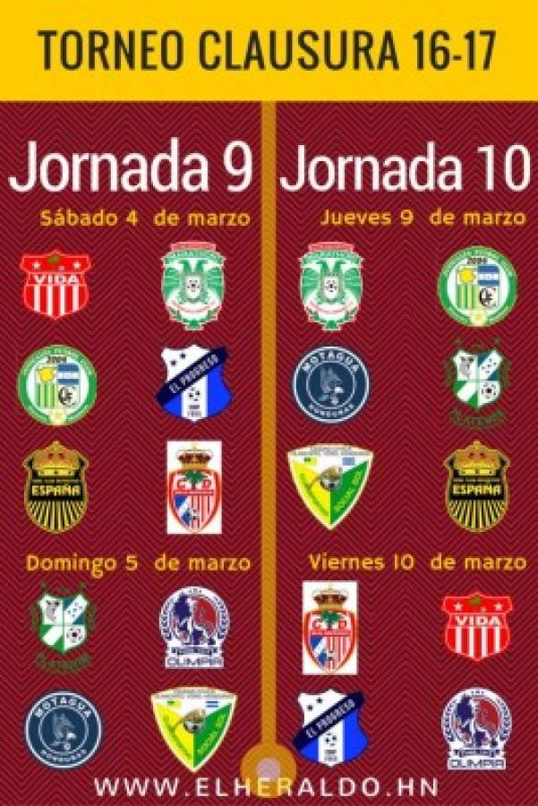 Revisá el calendario completo del torneo Clausura 2017