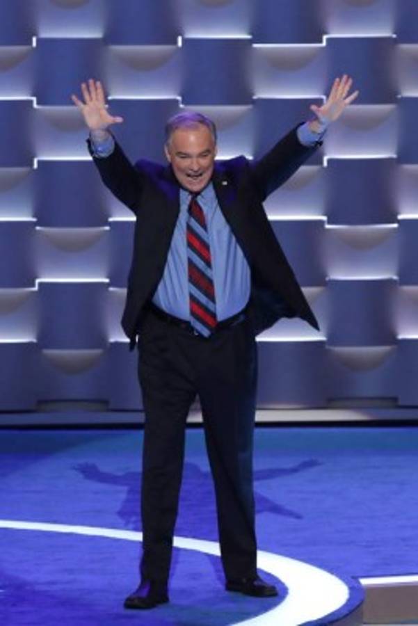 'En Honduras aprendí los valores del pueblo': Tim Kaine en convención demócrata