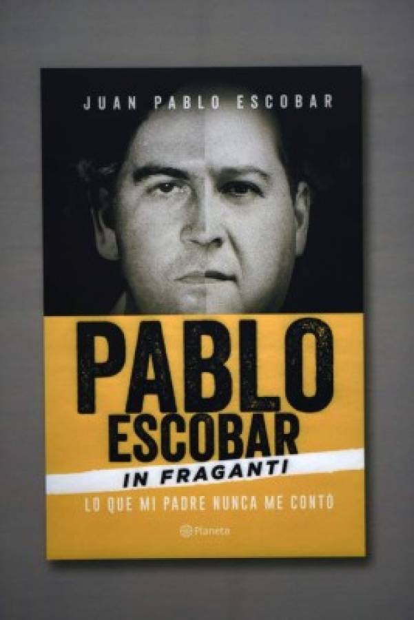 El nuevo libro del hijo de Pablo Escobar. Foto AFP