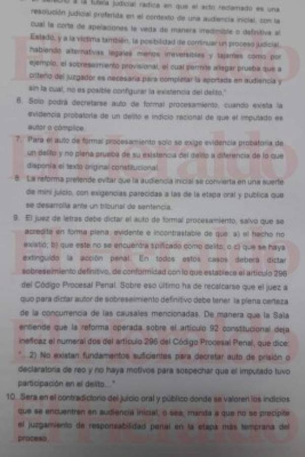 Denuncian a magistrados de la CSJ que liberaron a 22 acusados del caso Pandora