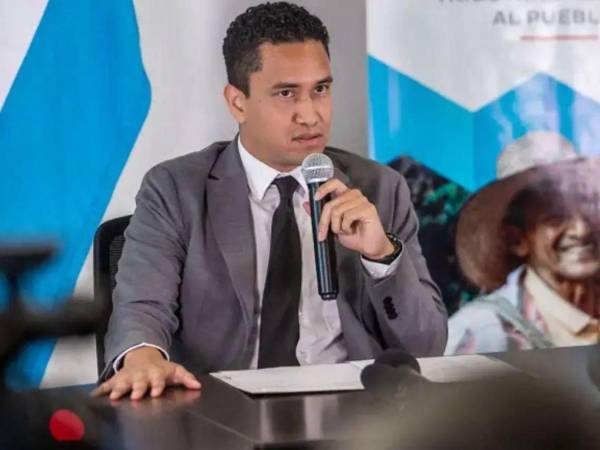 Christian Duarte, exsecretario de Finanzas durante el gobierno de Xiomara Castro.